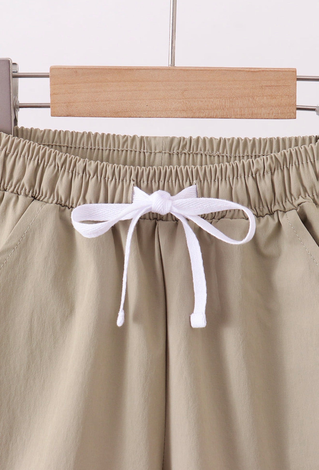 Oatmeal Pocket Performance Shorts