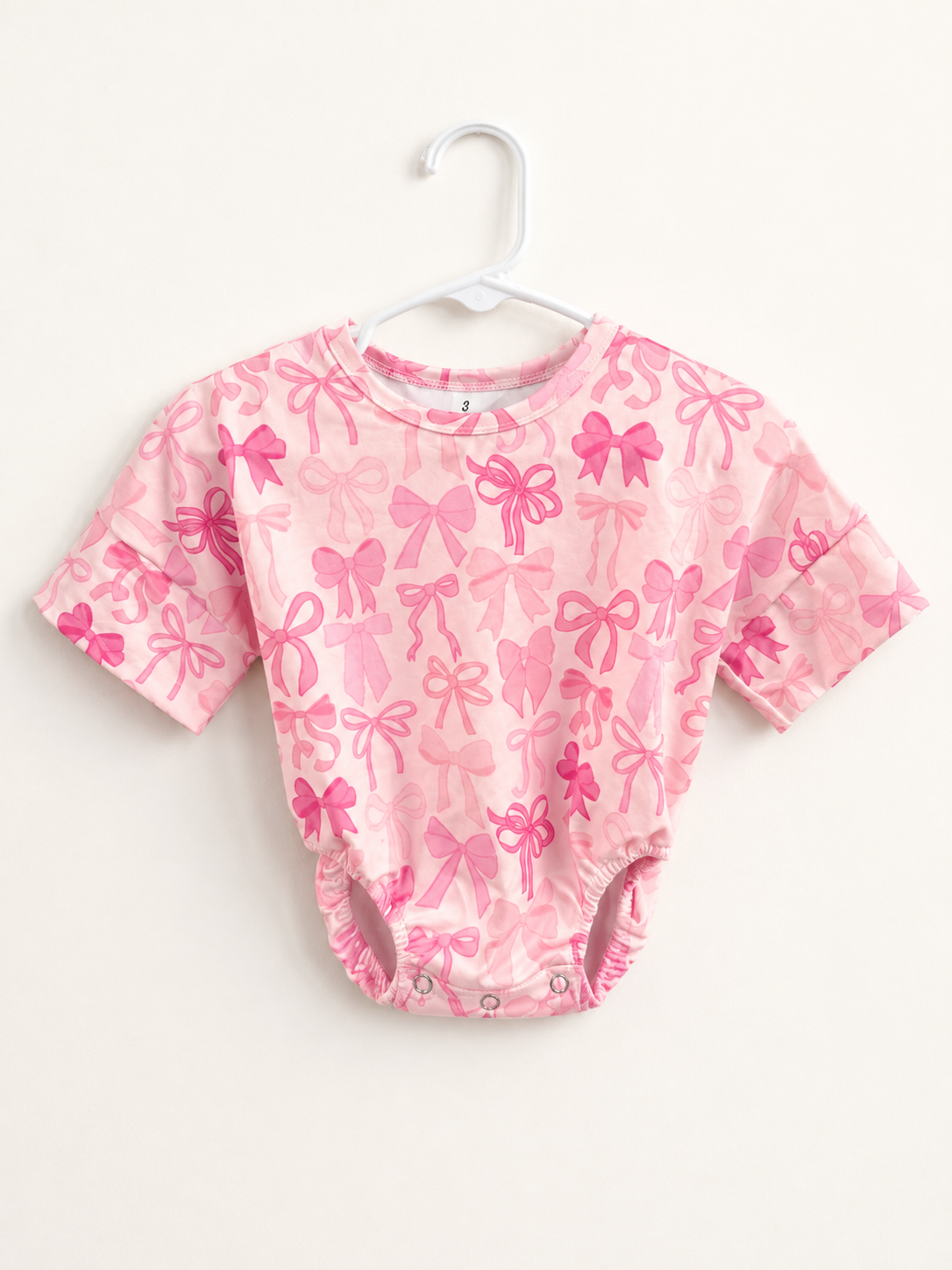 Pink Bow SS Bubble