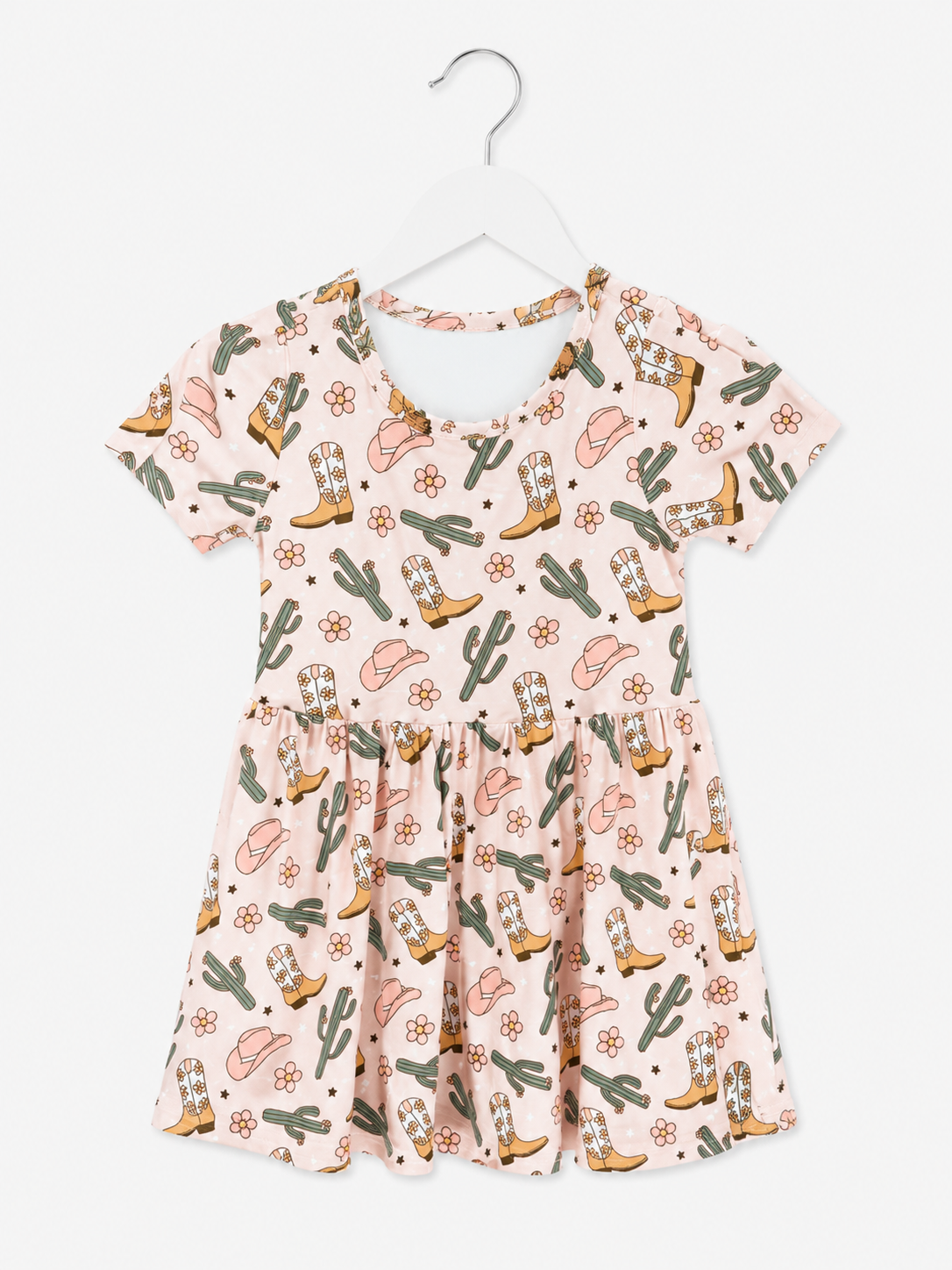 Cowgirl & Cacti Bamboo Twirl Dress