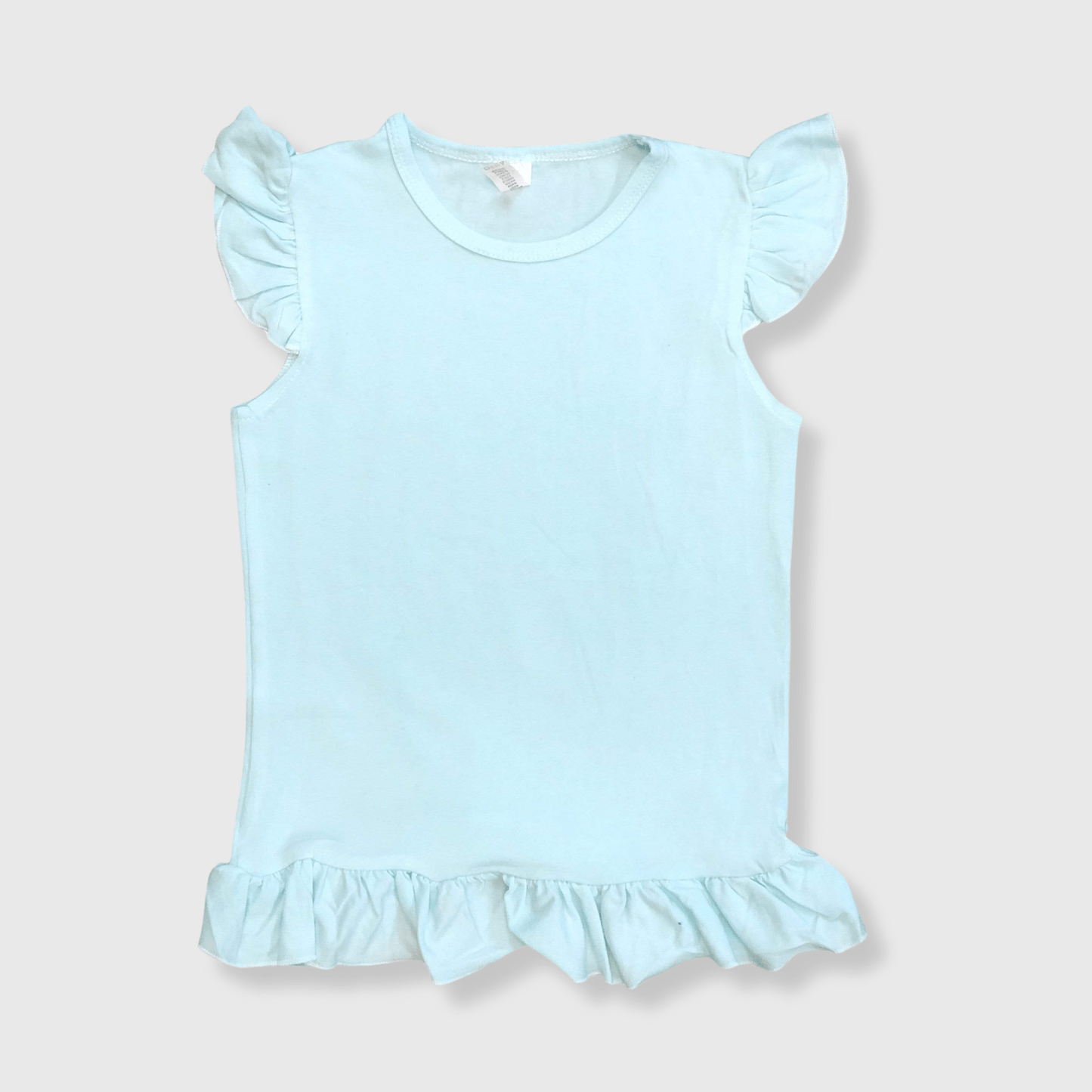 Ruffles Sleeveless Top Kids: Mint