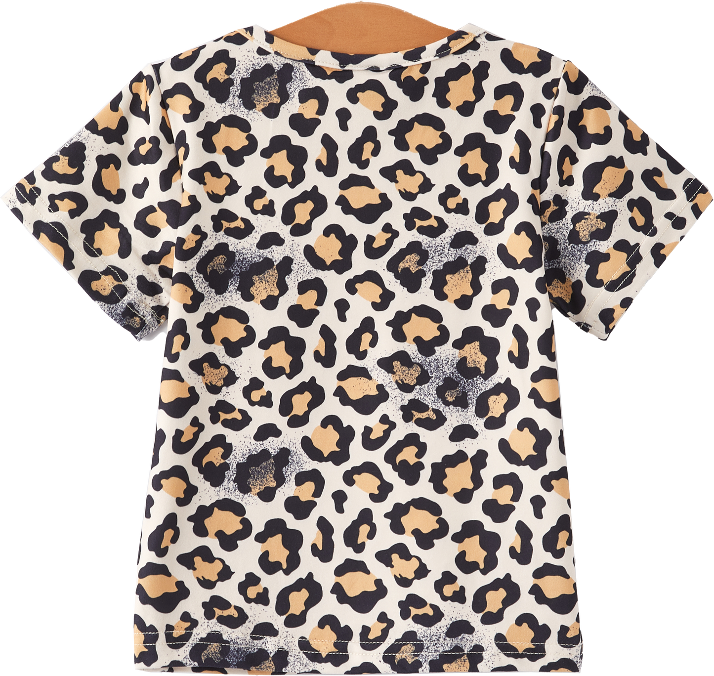 Girl Bleached Short Sleeve T-shirt Top