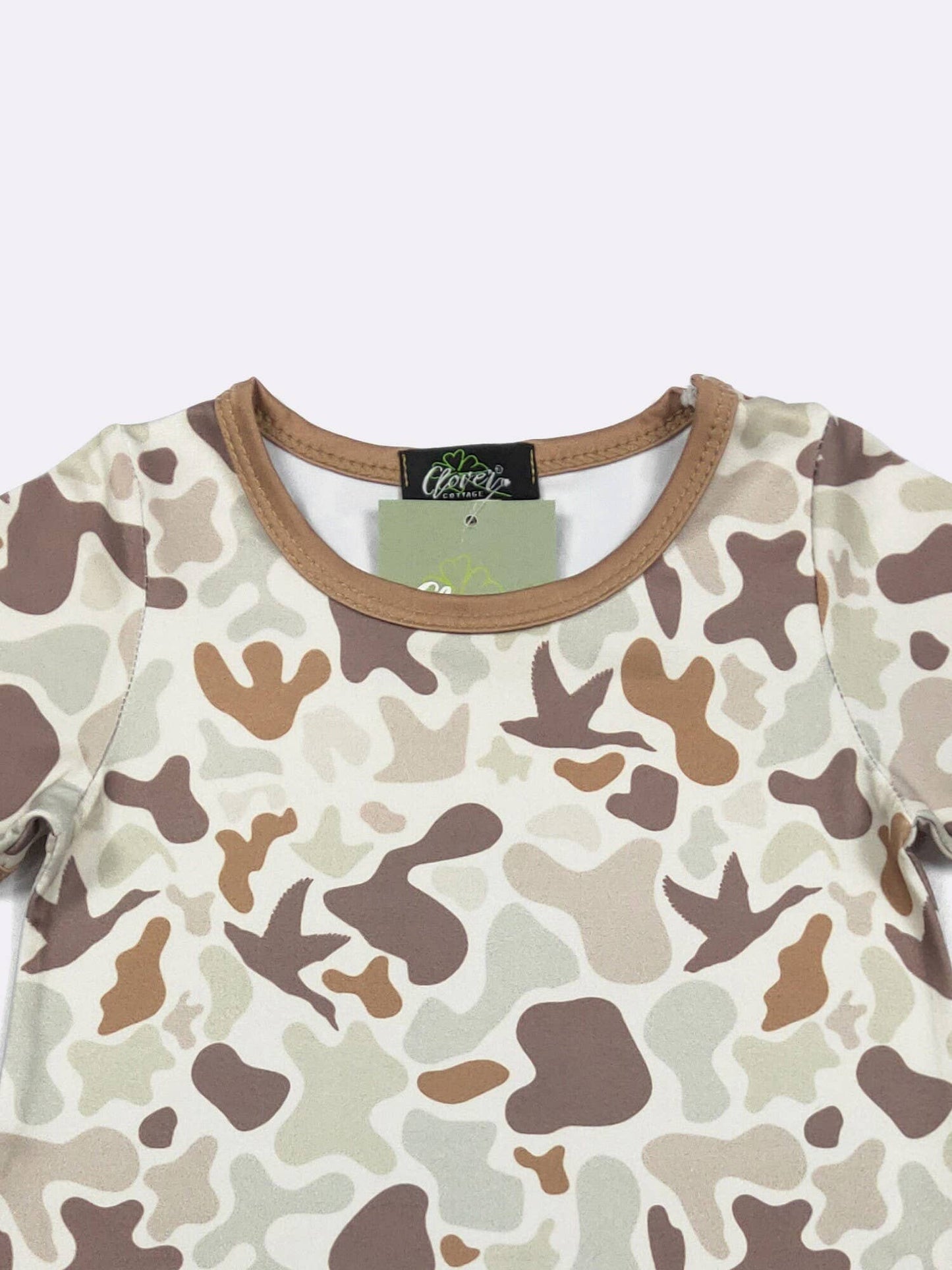 Muted Camo Boy Romper