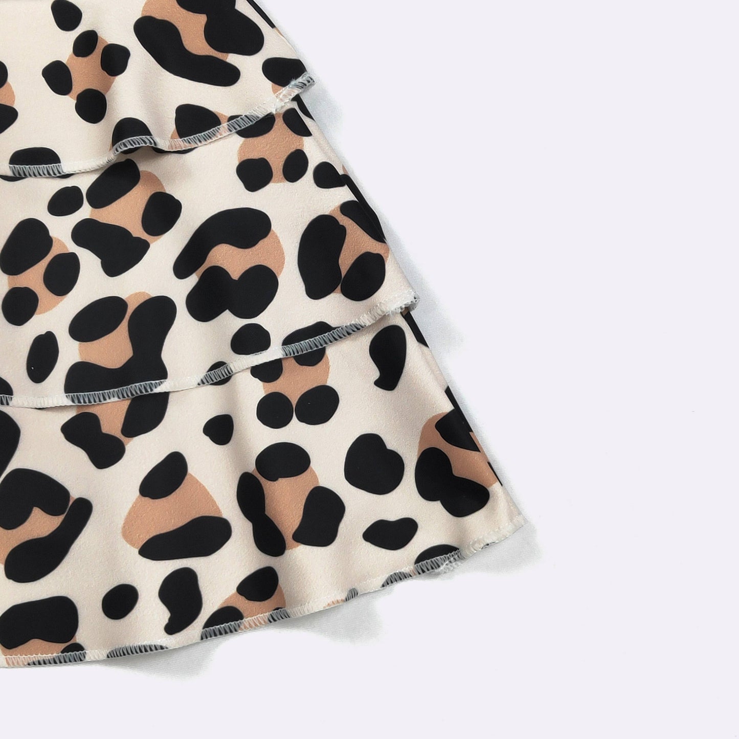 Leopard Girls Skort Set