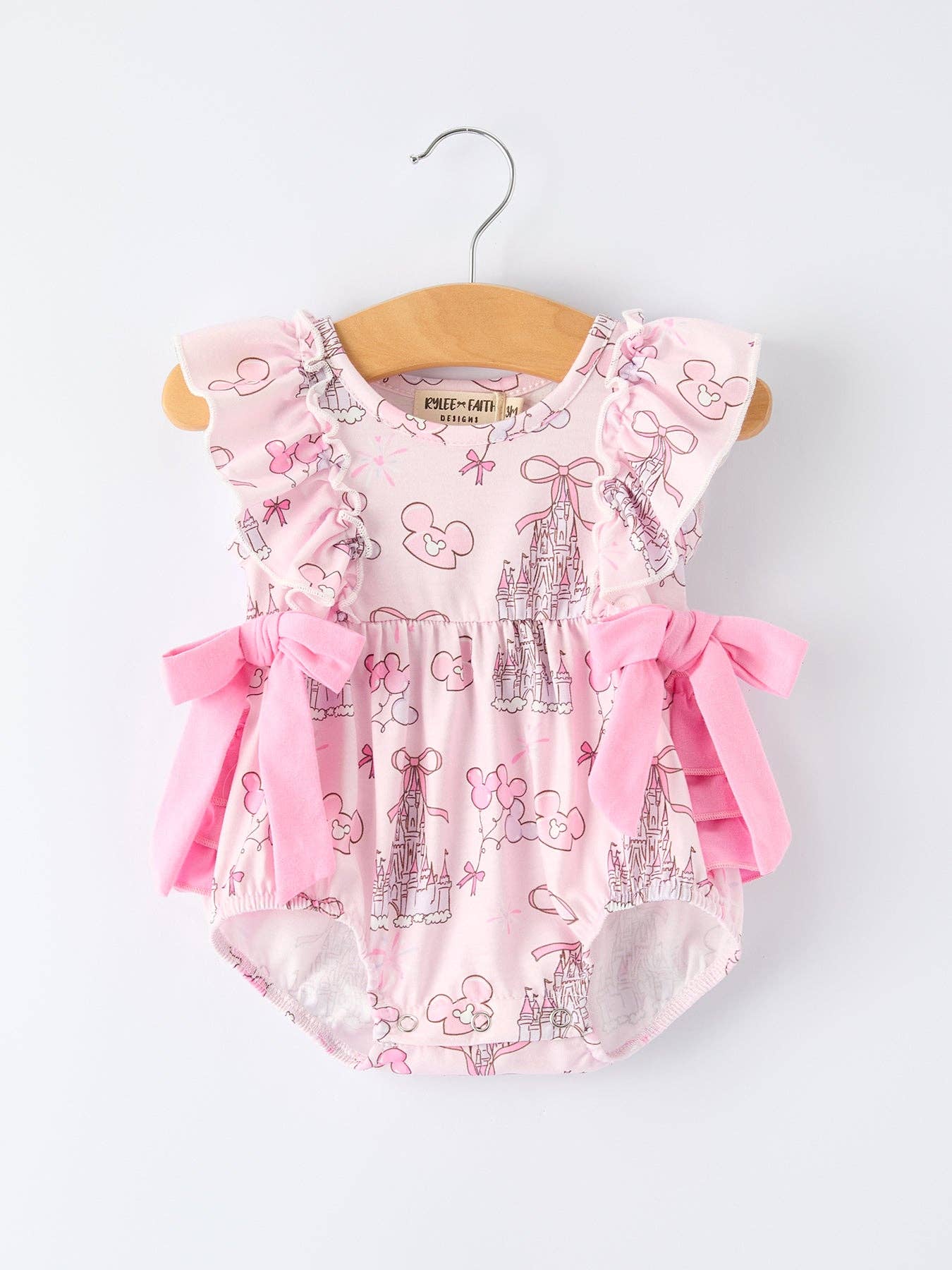 Castle Girls Ruffled Romper