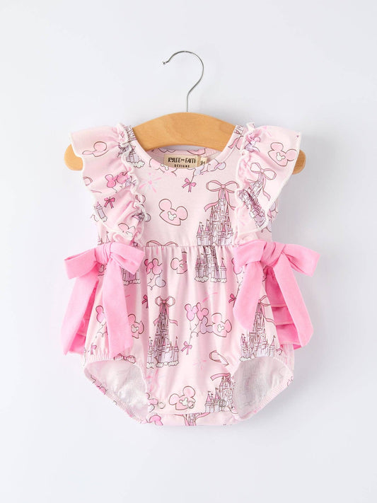 Castle Girls Ruffled Romper