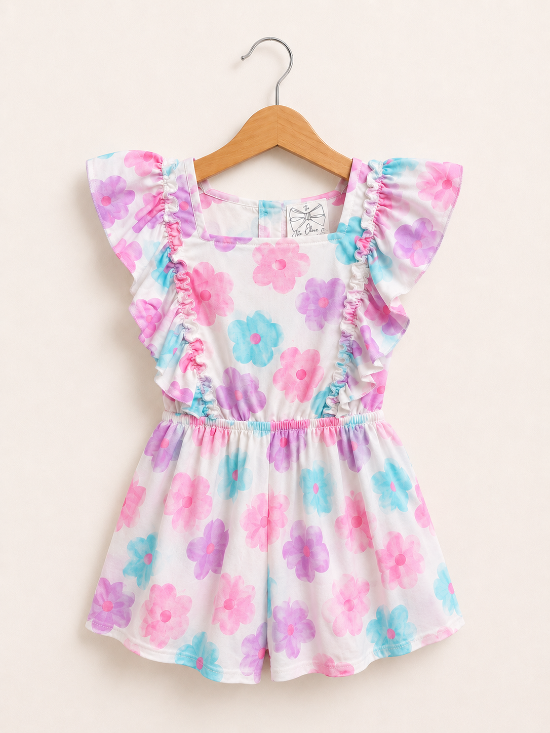 Pastel Flower Romper