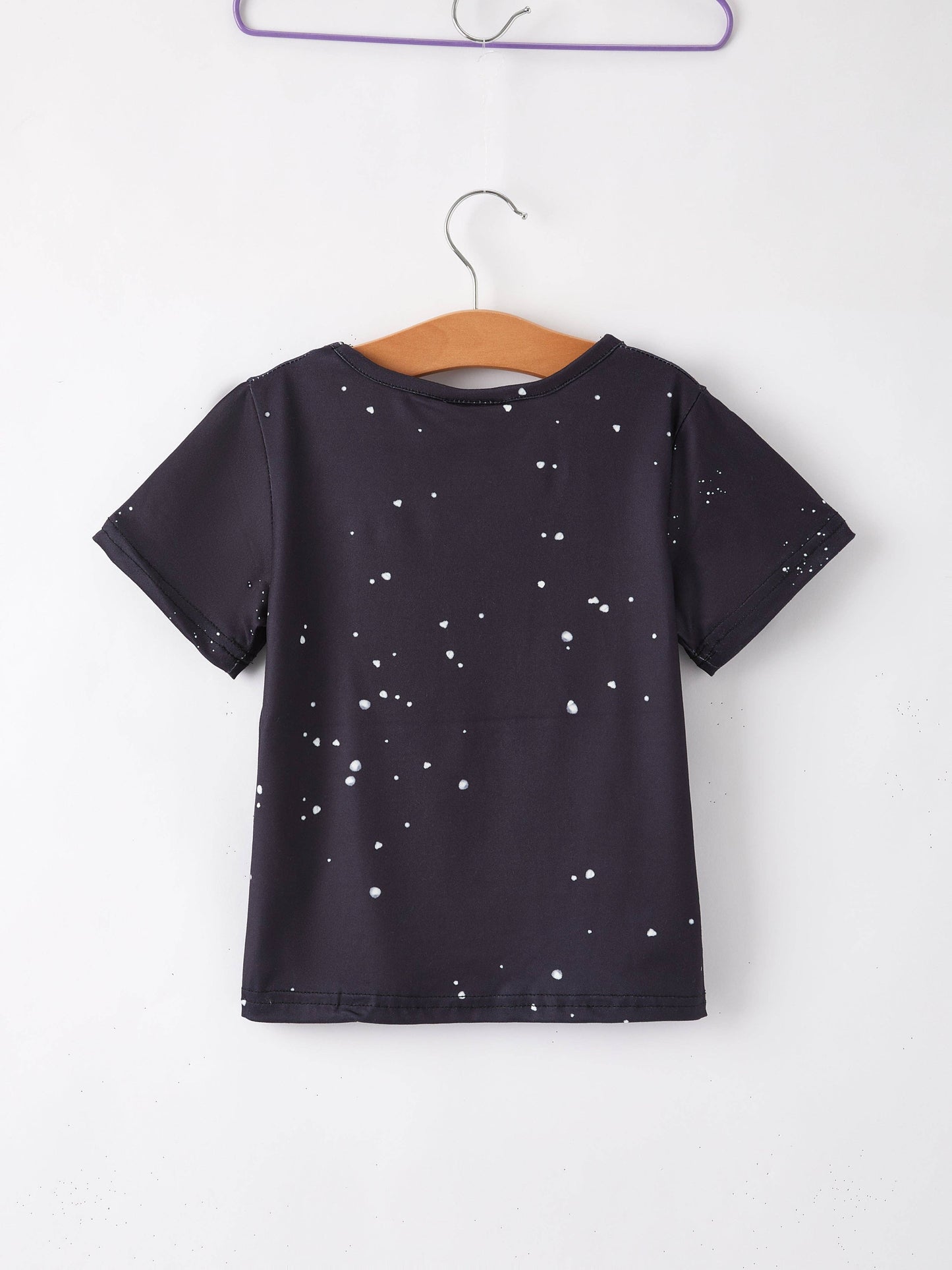 Girl Bleached Short Sleeve T-shirt Top