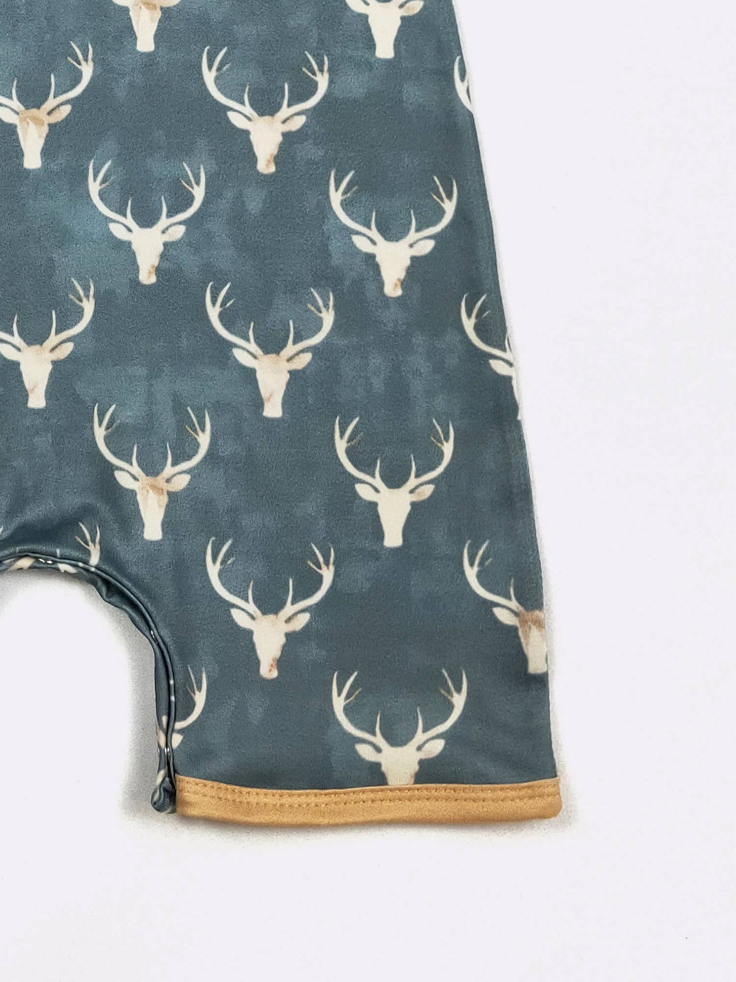 Emerald Deer Boy Romper