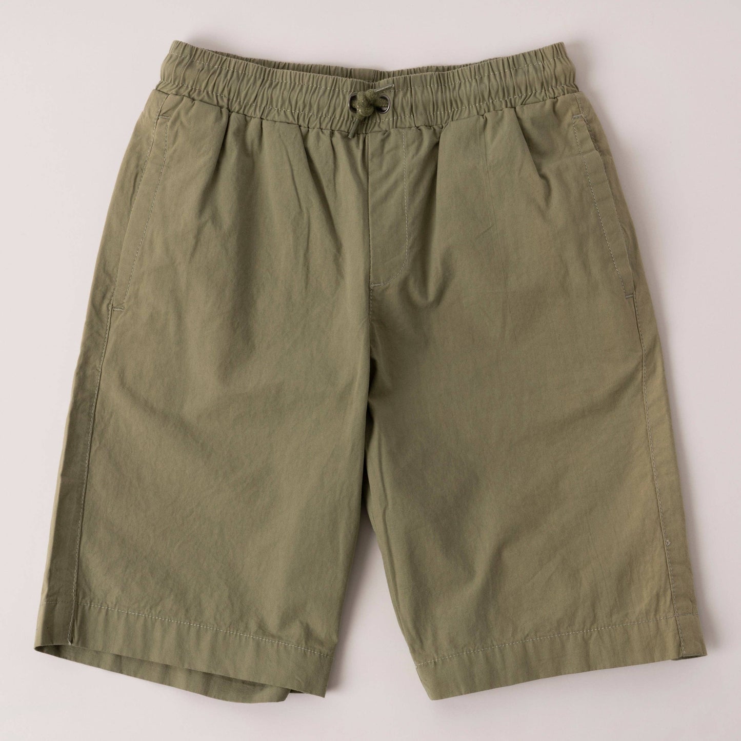 Pull On Beach Short: Oil Green