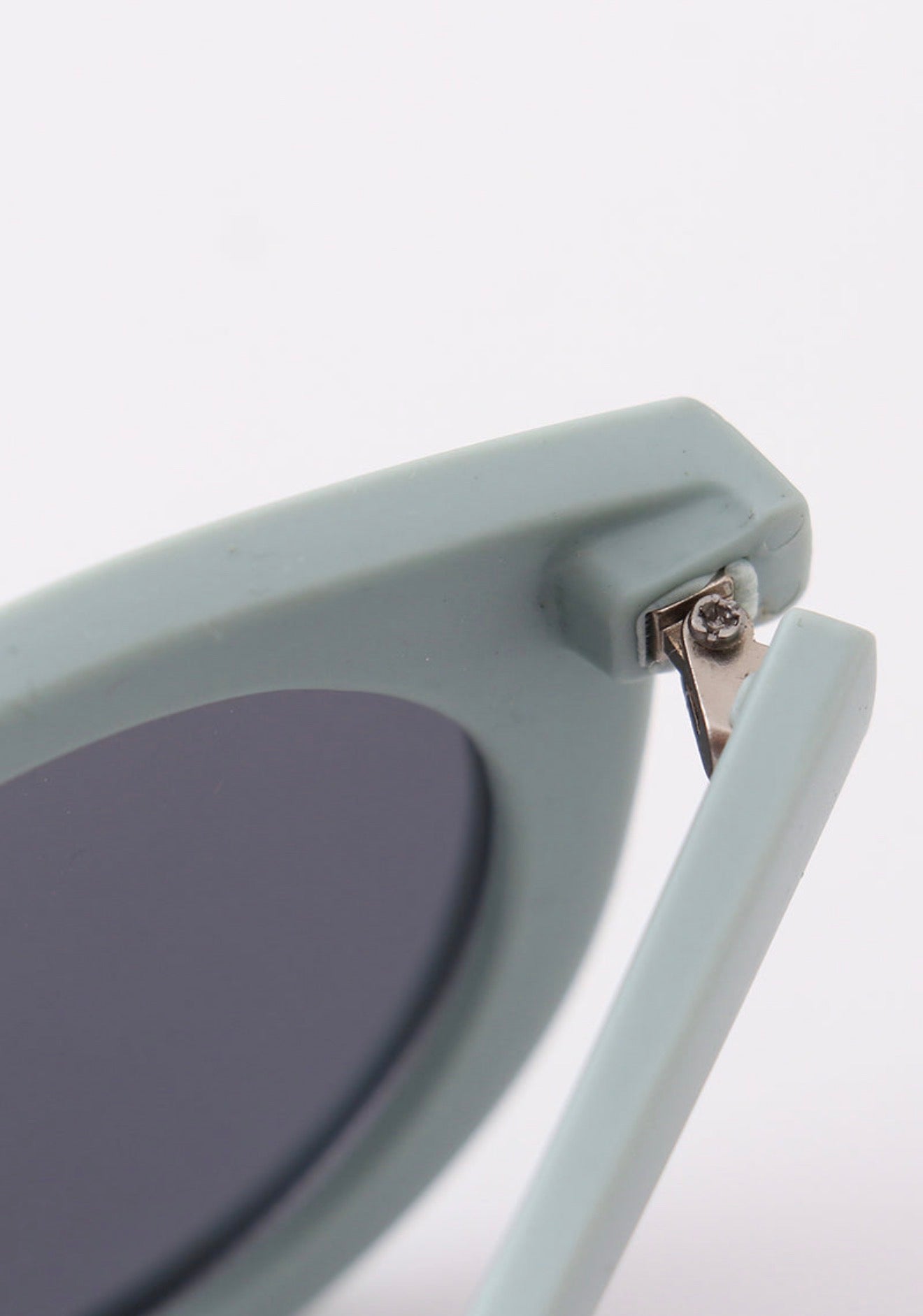 Retro Round Solid Glasses