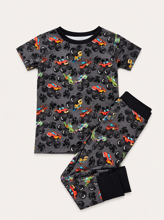 Character Monster Truck 2 Piece Pajama Set