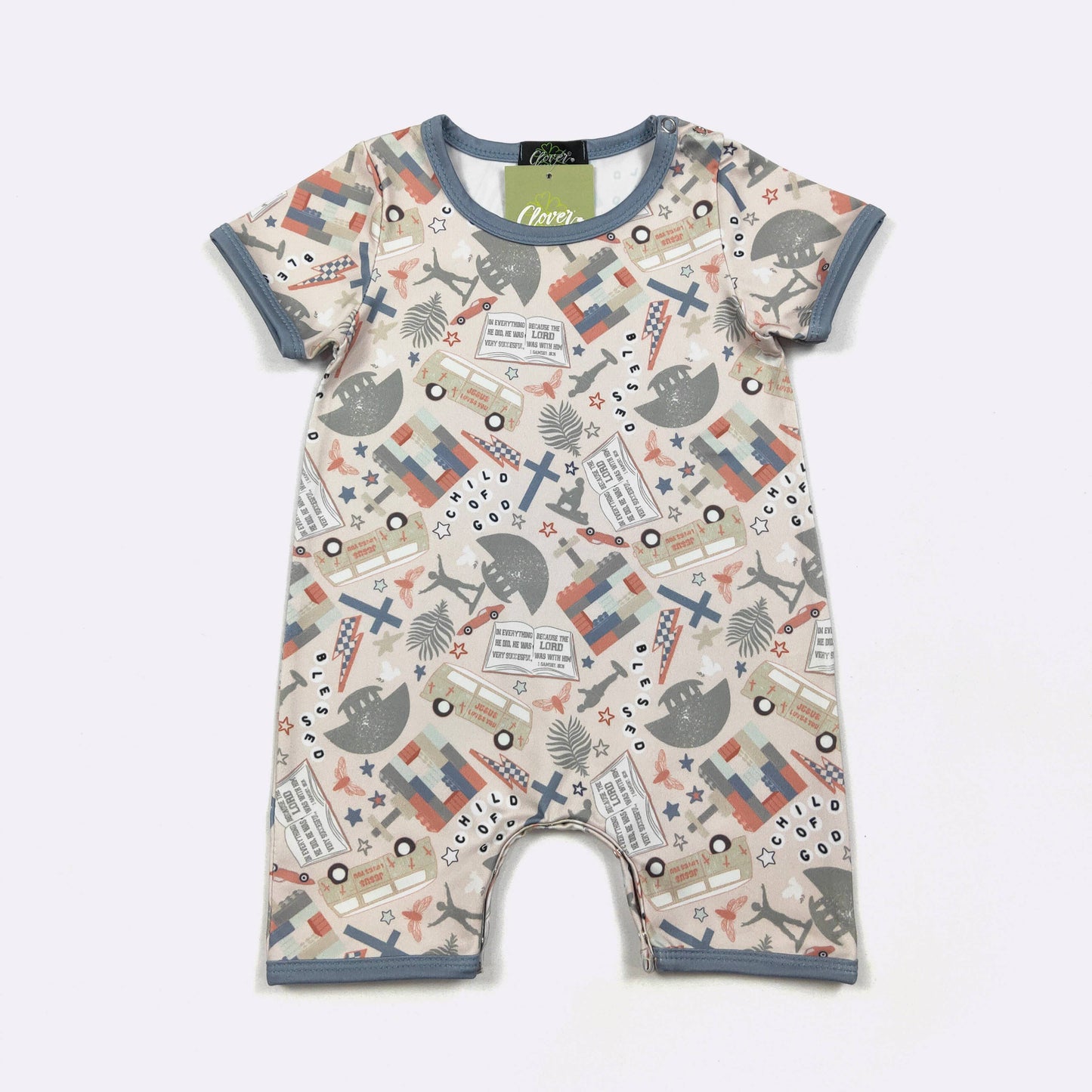 Child of God Boy Romper