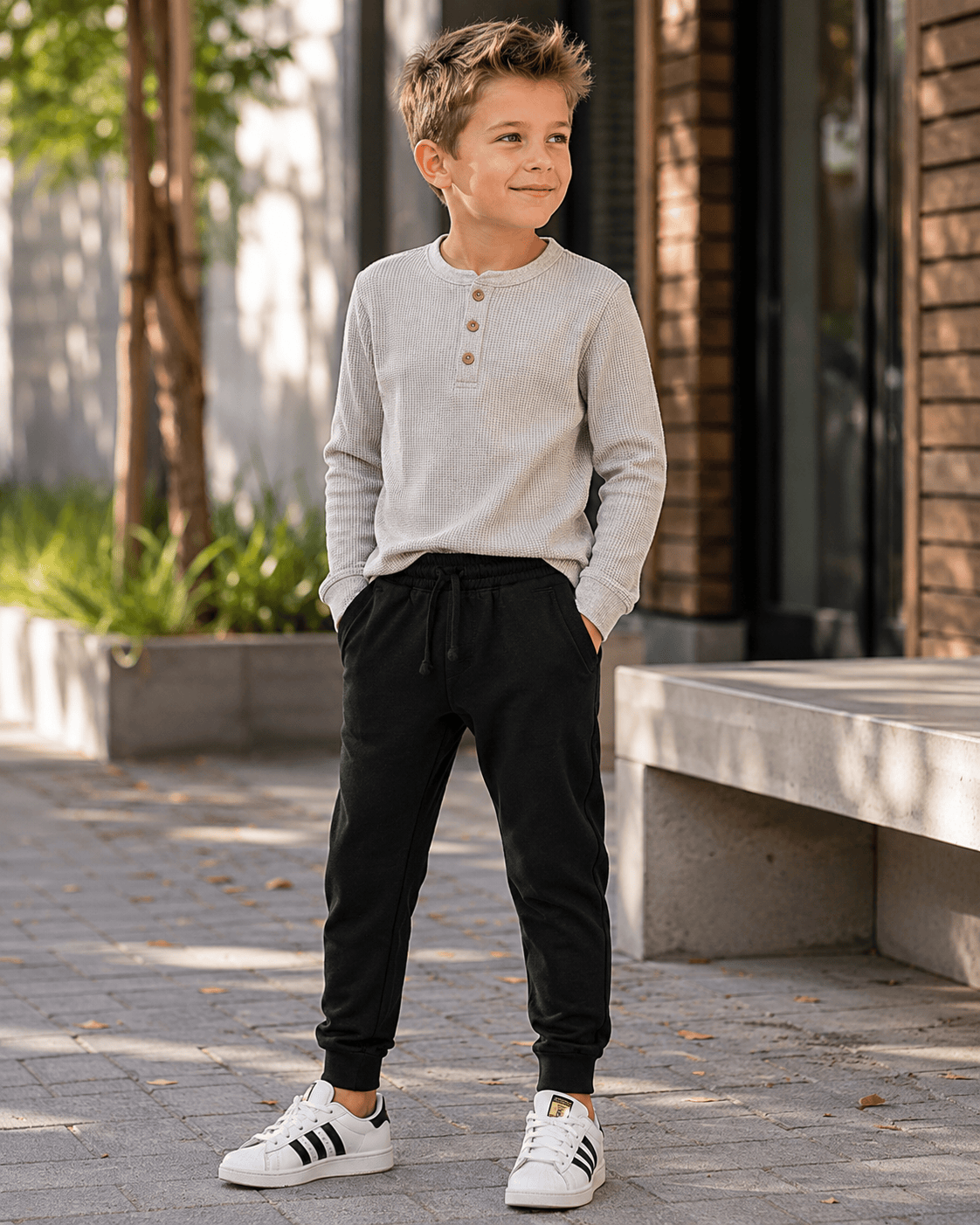 Youth Jogger Pants: Black