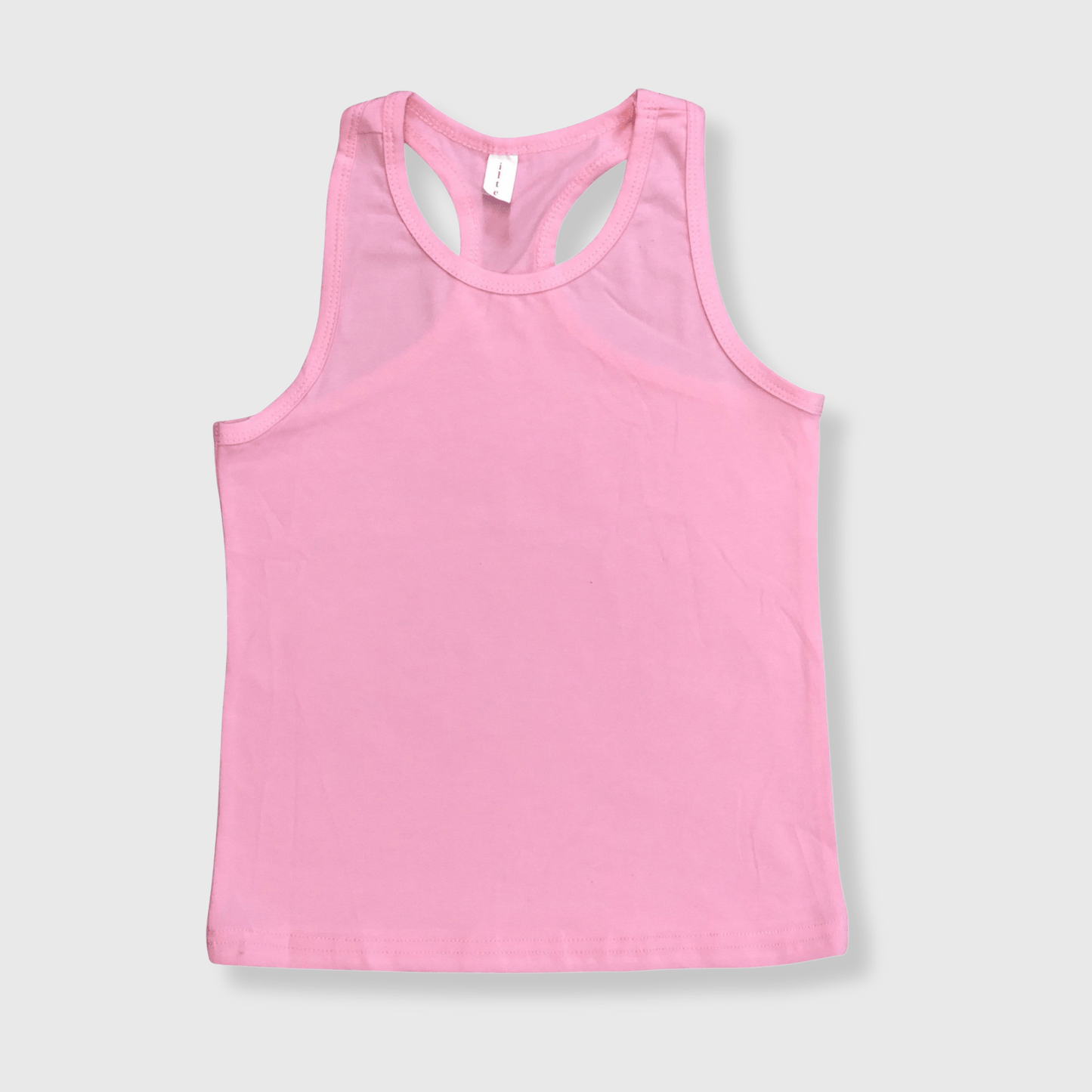 Racerback Tank Top Kids: Pink