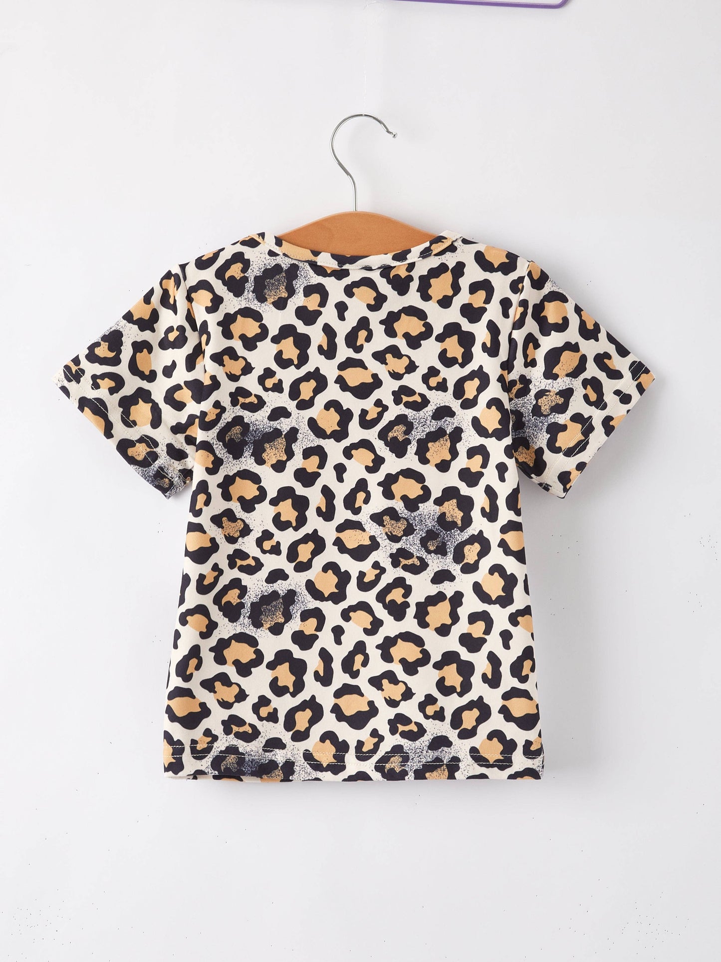 Girl Bleached Short Sleeve T-shirt Top