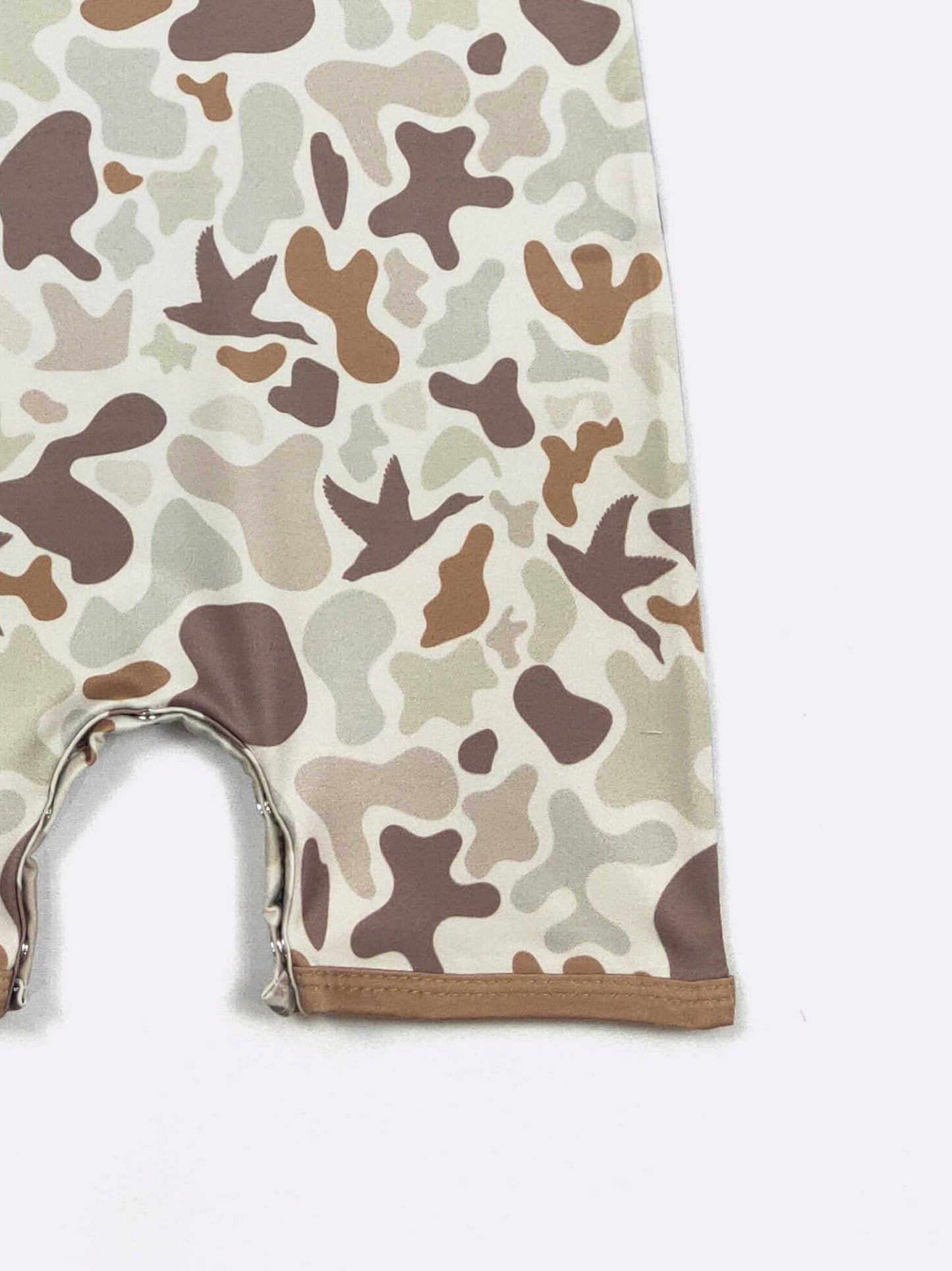 Muted Camo Boy Romper