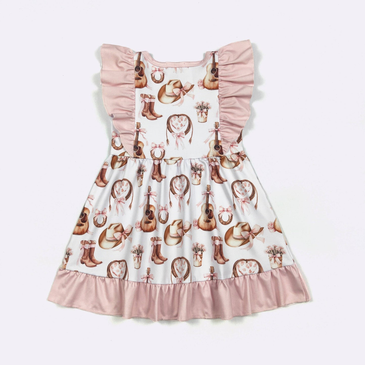 Wildrose Cowgirl Girls Dress