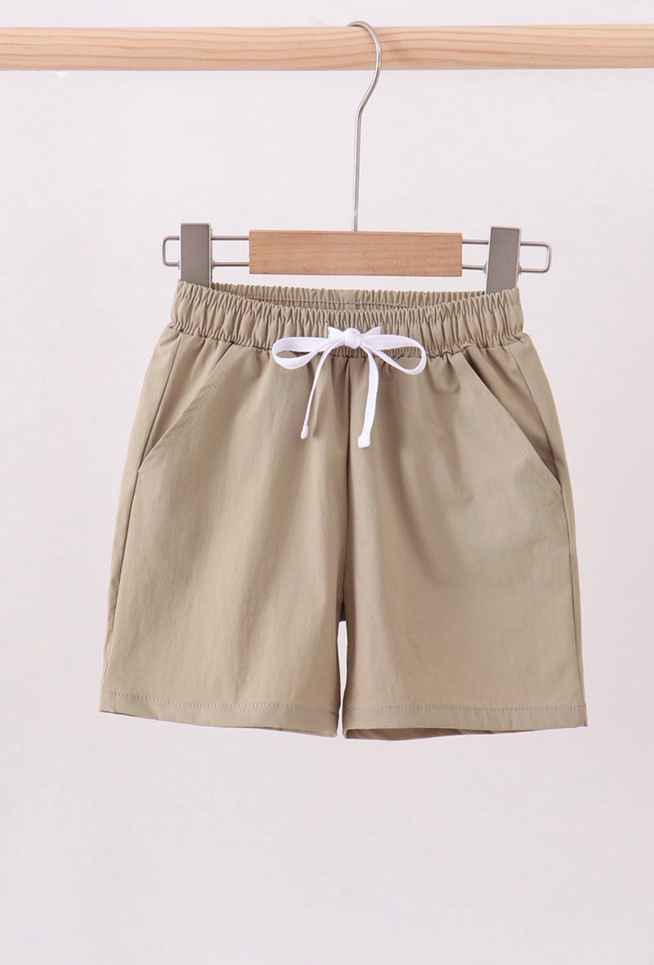 Oatmeal Pocket Performance Shorts