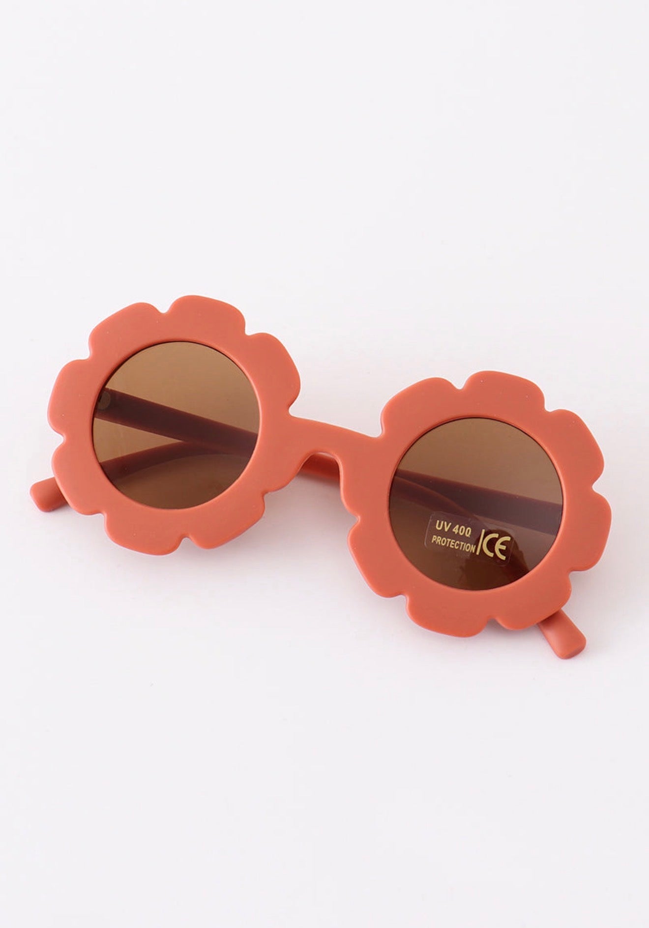 Retro Round Flower Sunglasses