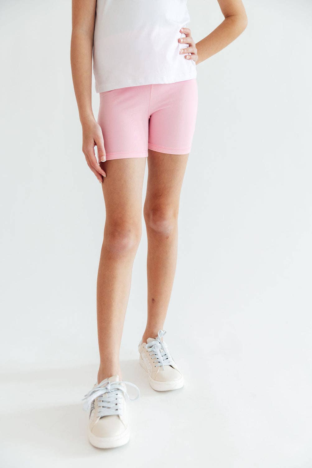 Twirl Shorts: Bubblegum Pink