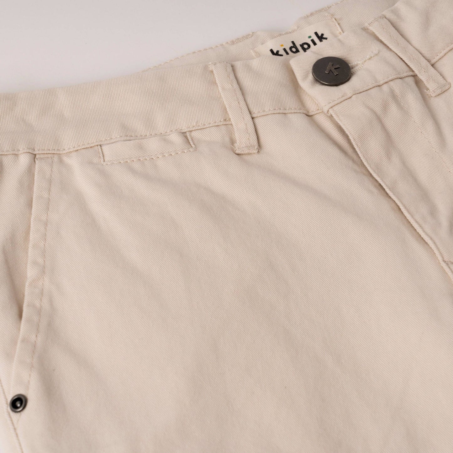 Chino Short: Silver Birch
