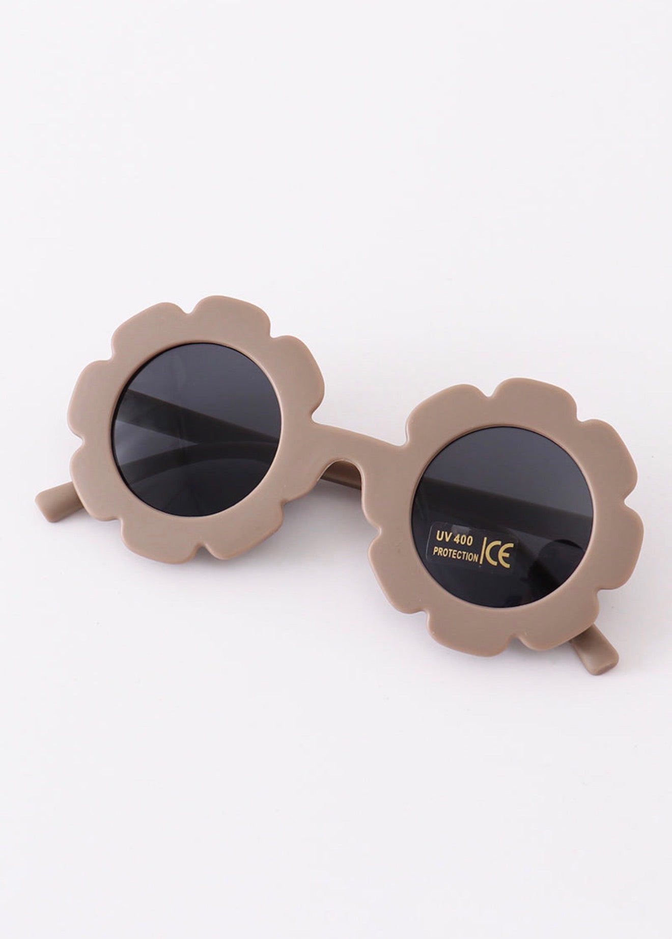Retro Round Flower Sunglasses