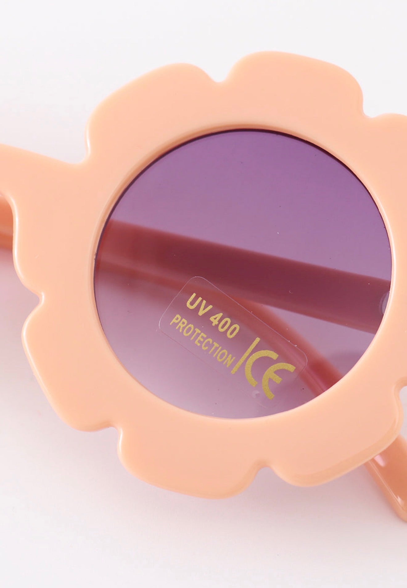 Retro Round Flower Sunglasses