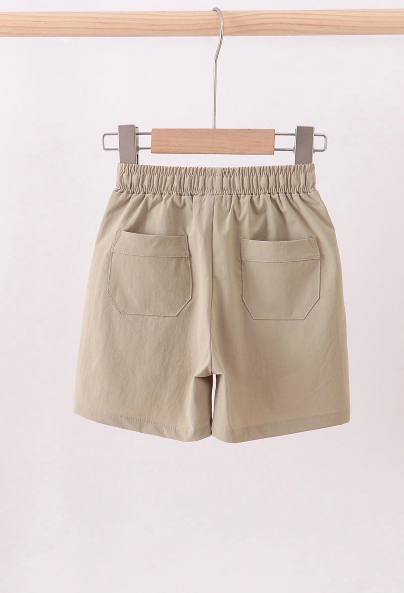 Oatmeal Pocket Performance Shorts