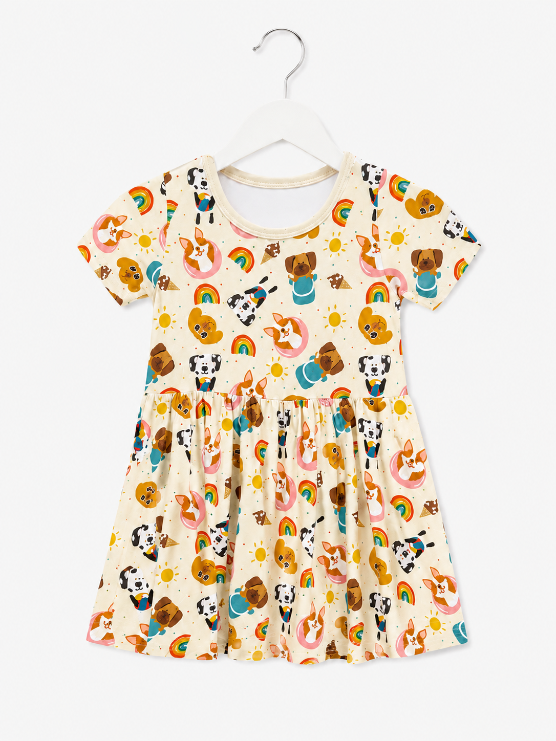 Puppy Playtime Bamboo Twirl Dress