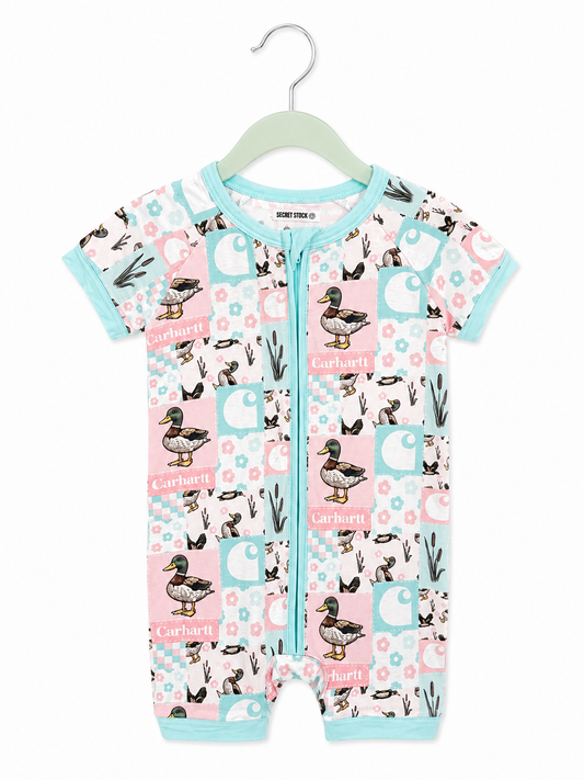 Girly Duck Patchwork Shortie