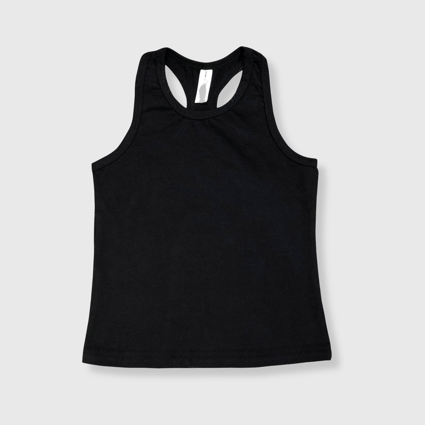 Racerback Tank Top Kids: Black