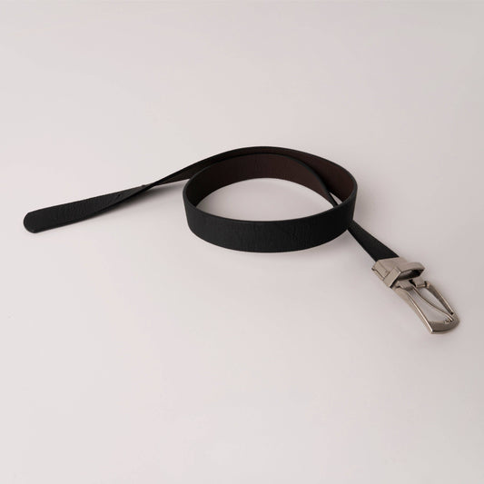 Boys Reversible Belt: Black / XXS-S (4-8)