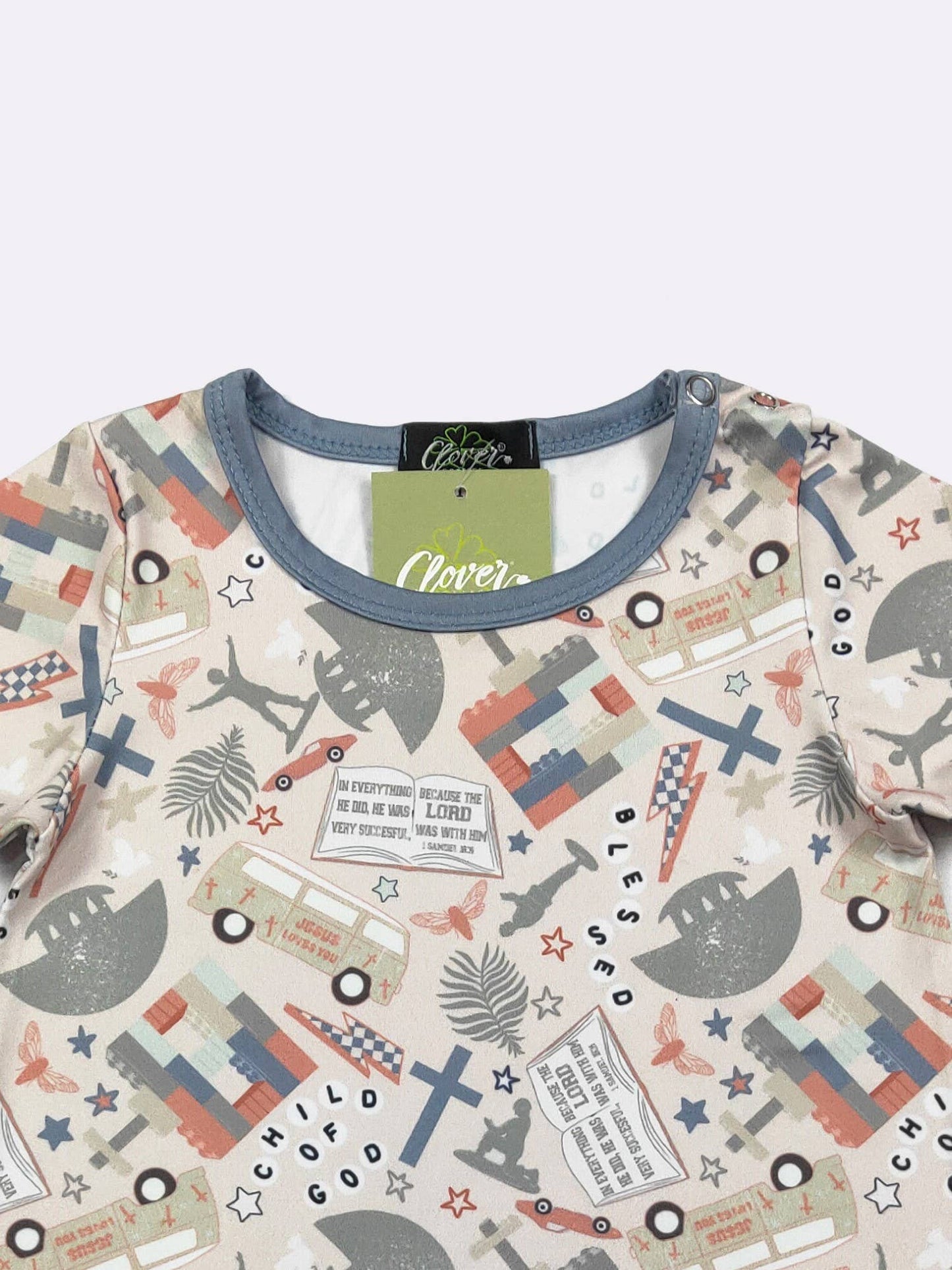 Child of God Boy Romper
