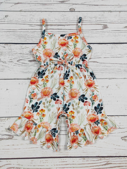 Flower Girls Summer Jumpsuit