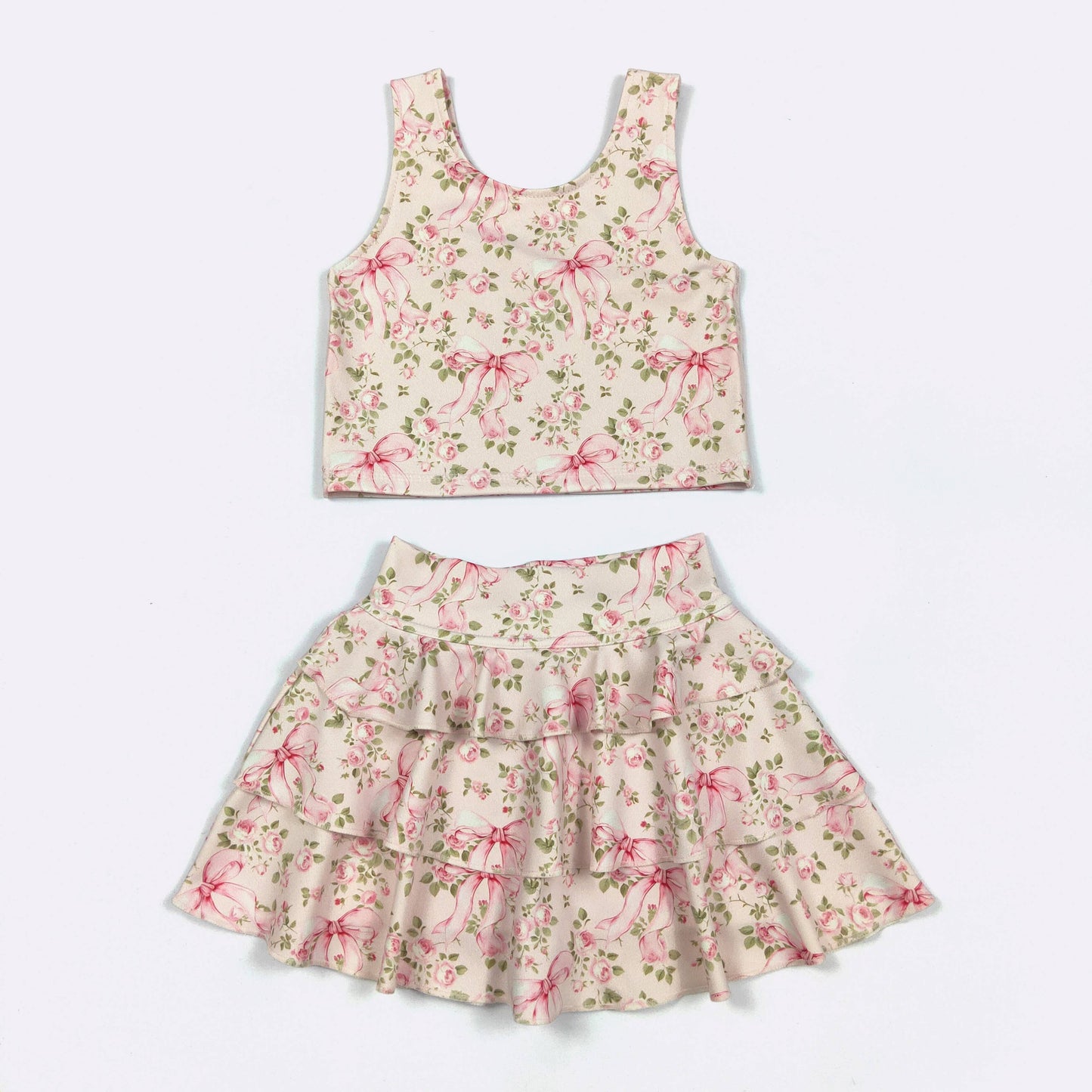 Wild Rose Girls Skort Set