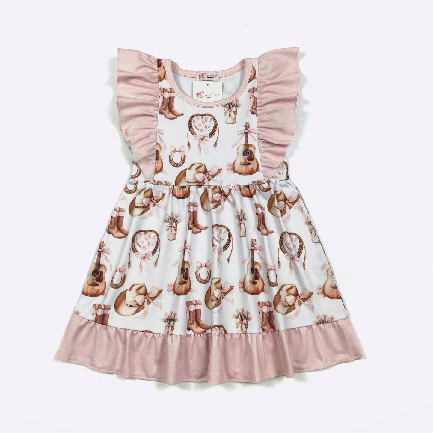 Wildrose Cowgirl Girls Dress