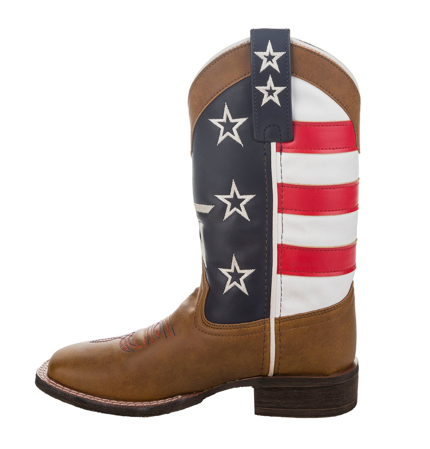 TuffRider Youth American Cowboy Western Boot: Brown