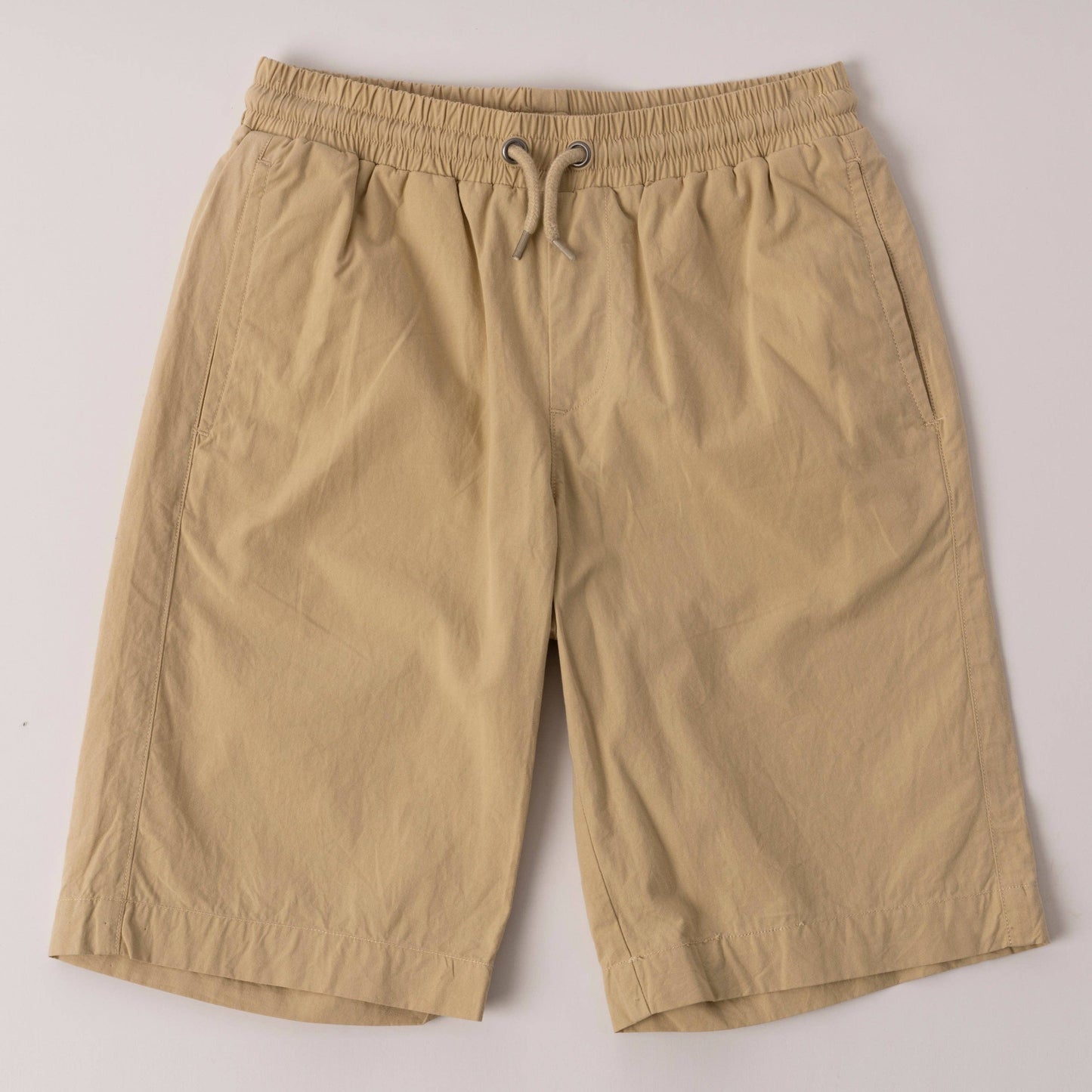Pull On Beach Short: Pale Khaki