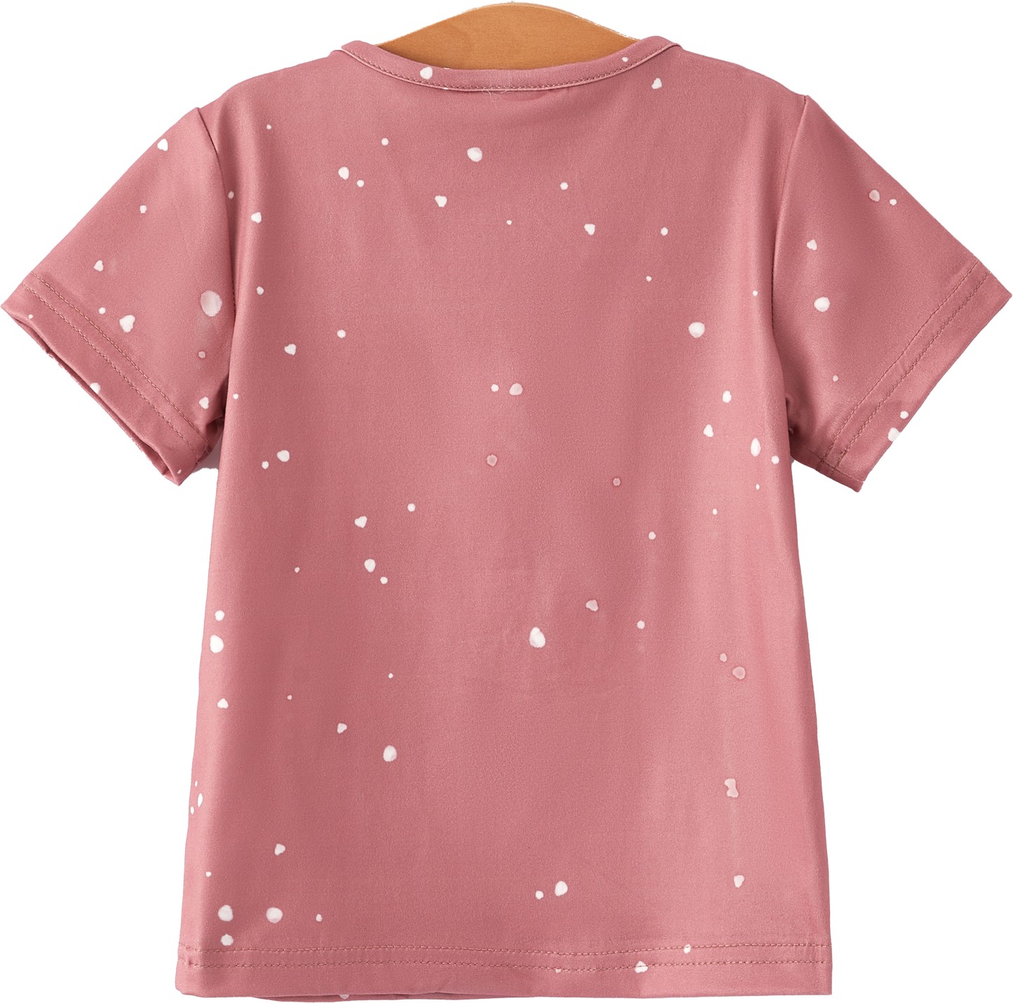 Girl Bleached Short Sleeve T-shirt Top