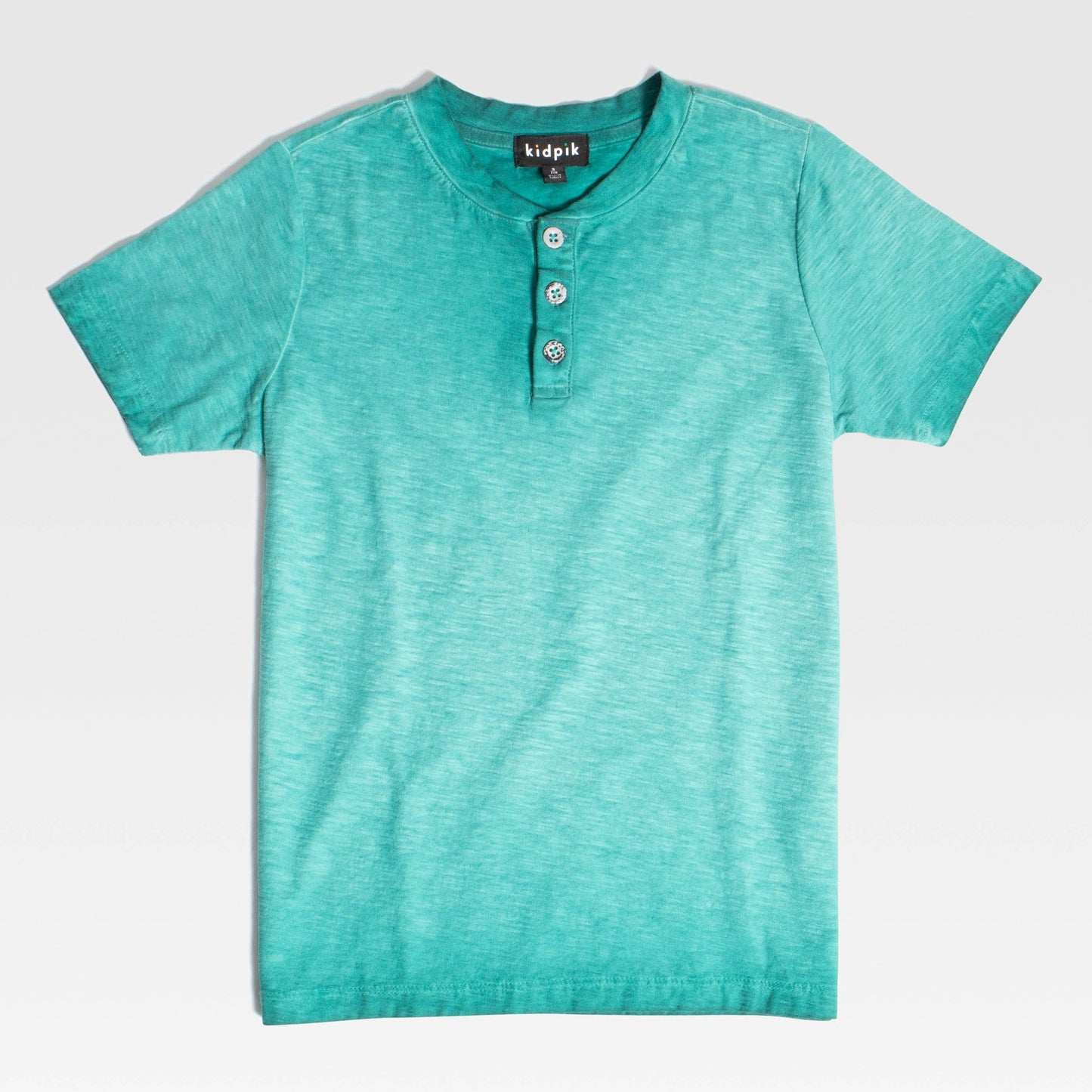 Slub Henley: Biscay Bay