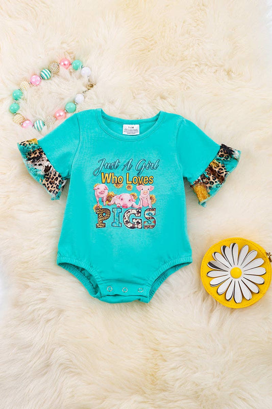 Just A Girl Who Loves Pigs Infant Bodysuit