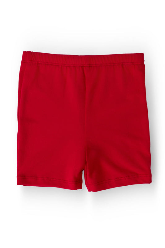 Twirl Shorts: Red