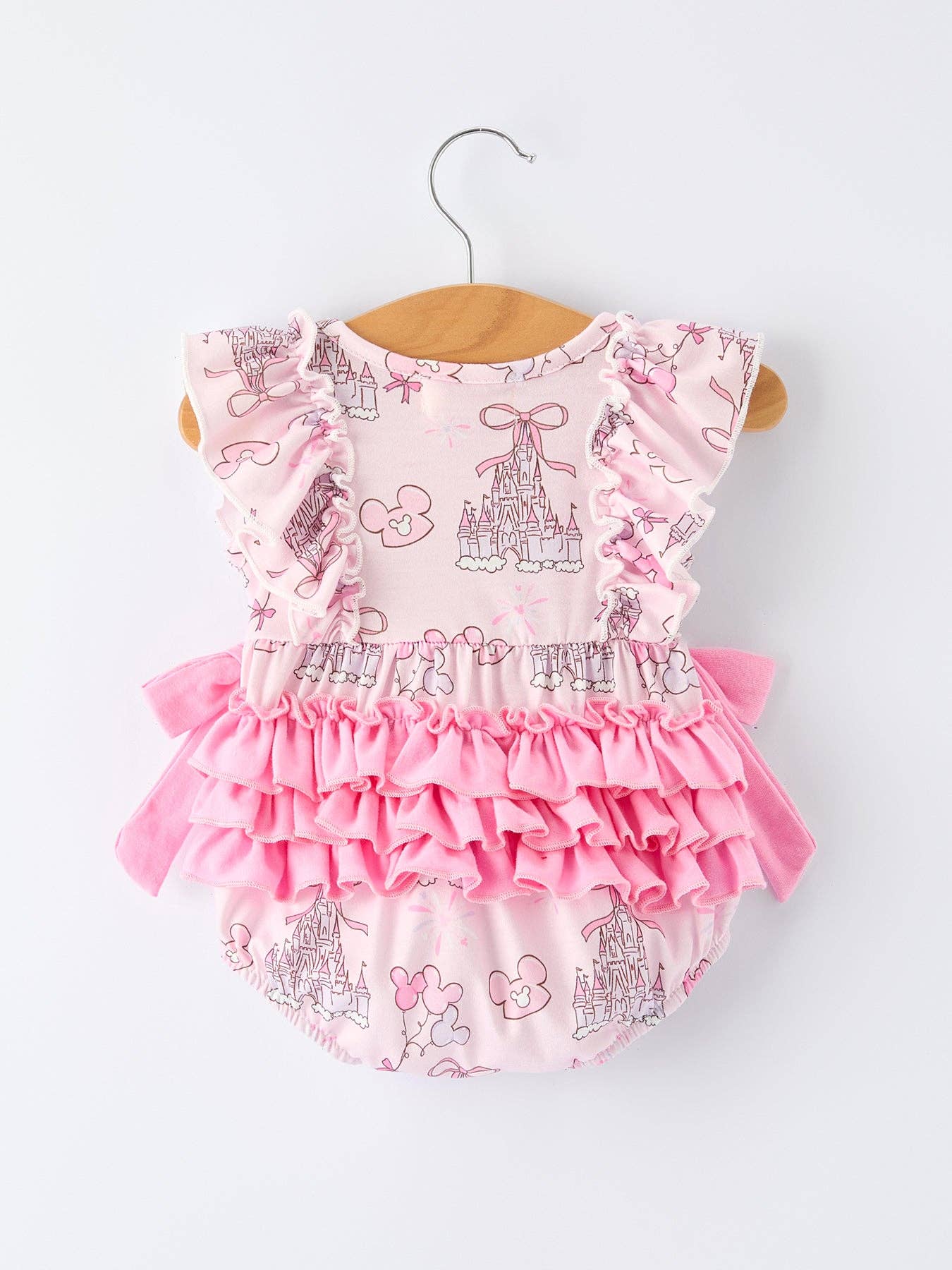 Castle Girls Ruffled Romper